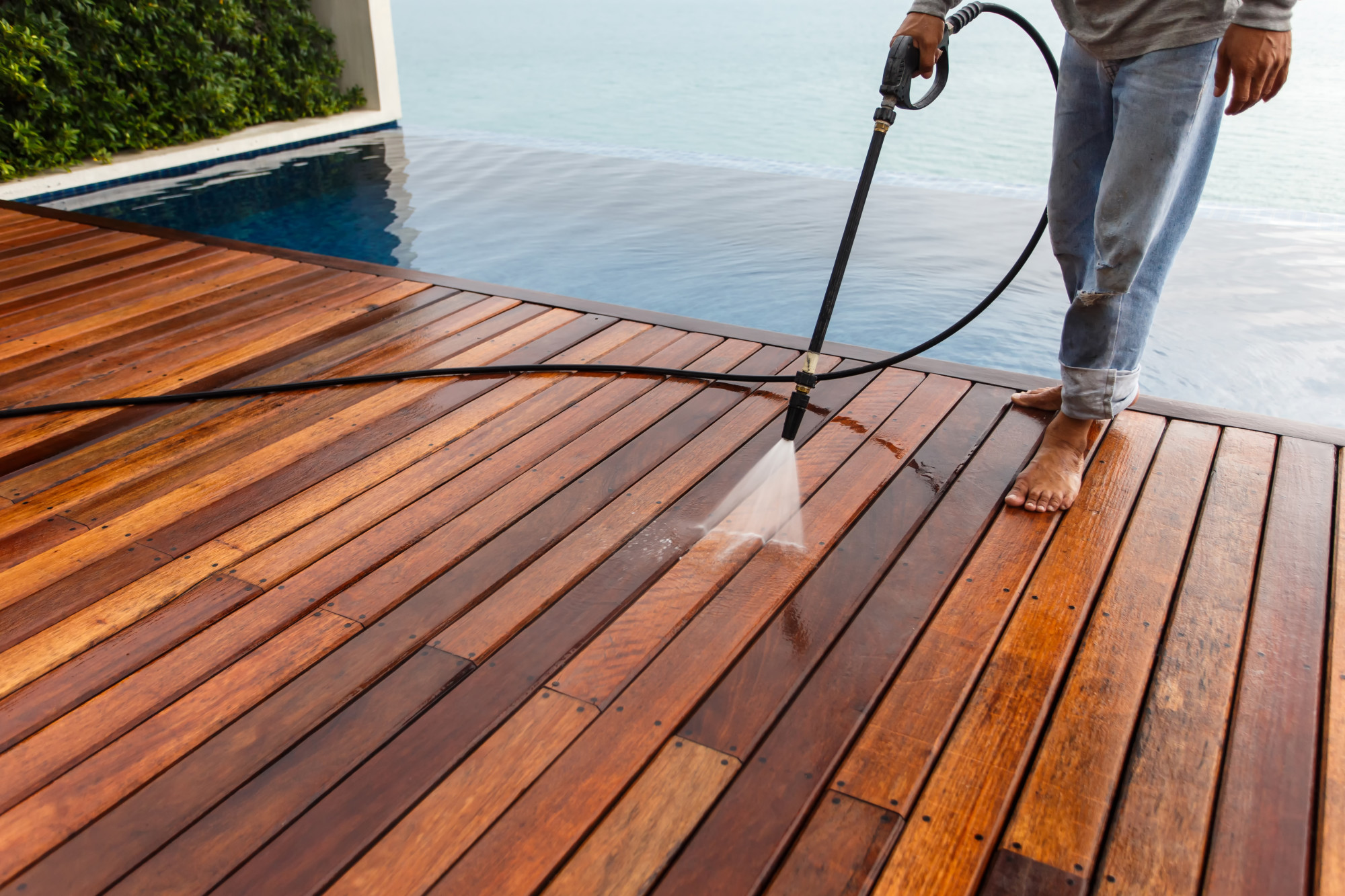 If you clean your deck the wrong way, or not at all, you can end up ruining it! Learn how to avoid these deck cleaning mistakes here.