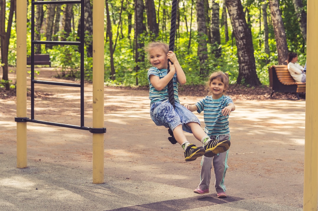 Swing Set with Monkey Bars: A Great Way to Get Kids Out and Moving
